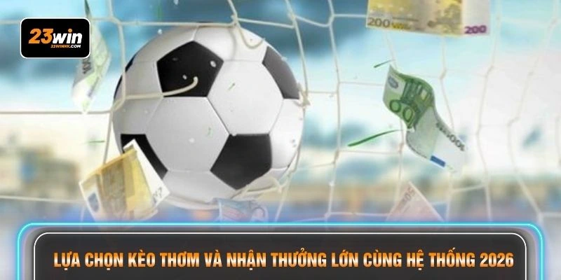 Lựa chọn kèo thơm và nhận thưởng lớn cùng hệ thống 2026